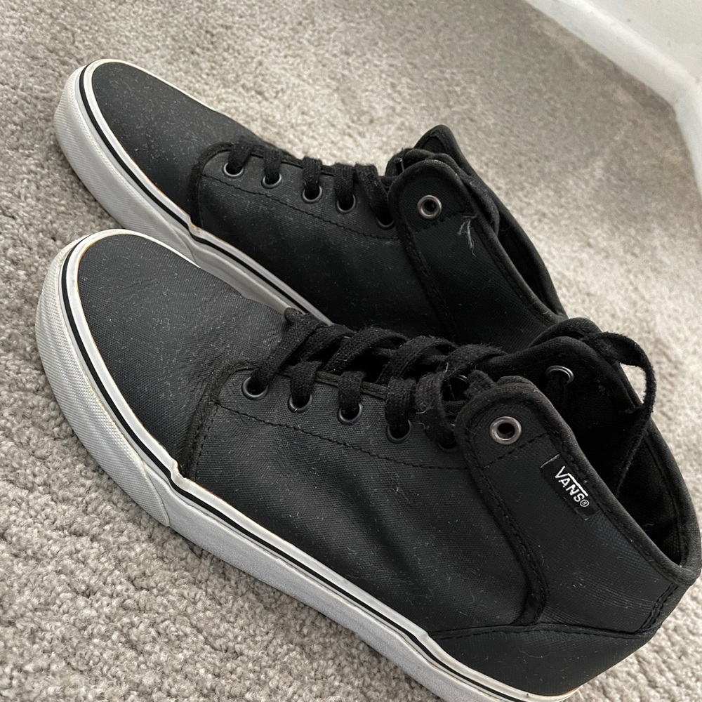 Black vans low top